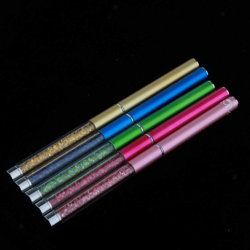 5tlg. Eyelash Brush Set Eyelash Extension Make Up Mascara Brush (Rhinestone