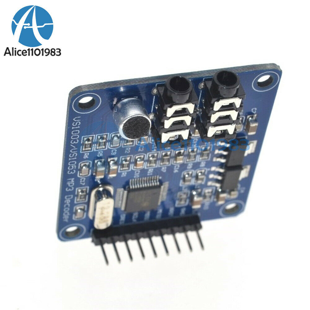 2PCS VS1003B MP3 Decoding Carrier Microphone Development Board STM32 Module