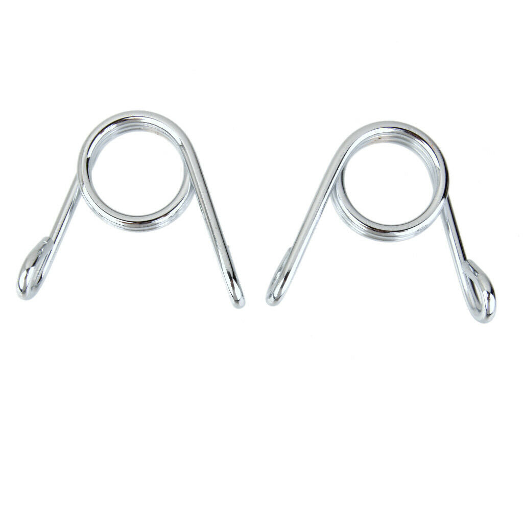 3" Chrome Steel Plated Solo Seat Springs for Chopper Bobber Motorcycle