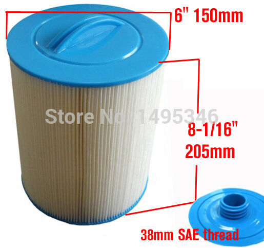 1 x Filter PWW50 Spa Hot Tub Filters Pww50 6CH-940 Superior Spas Miami Spaform