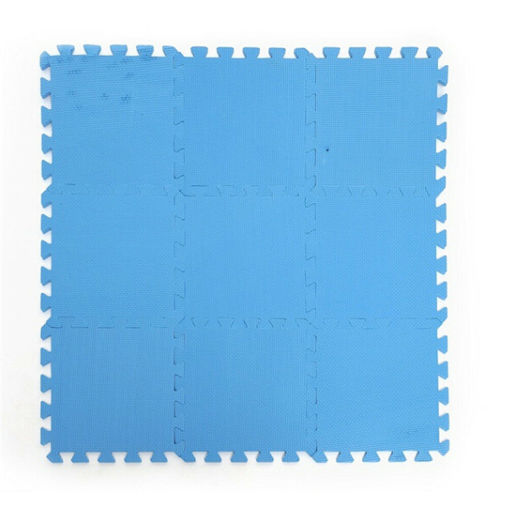 10pcs Puzzle Floor Foam Gym Mats Thick Squares Tile Kid Play Pads HA BH _DD