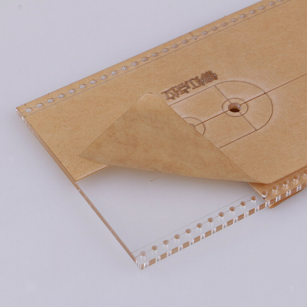 17x Leather Craft Acrylic Shoulder Bag Handbag Pattern Stencil Templates DIY