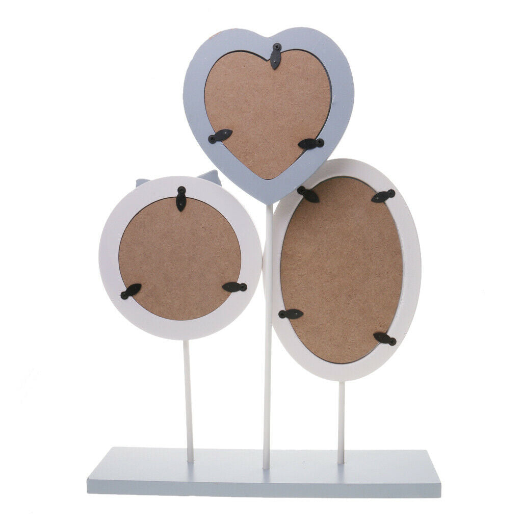 Set Of 3pcs Wooden Photo Picture Frame