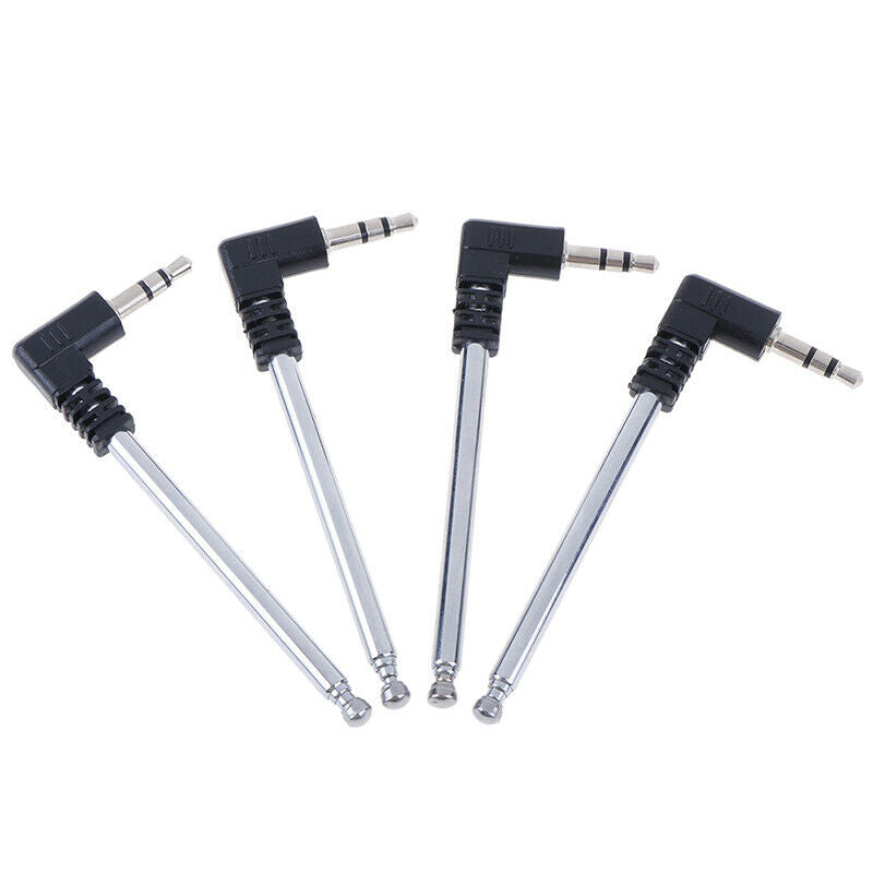 4pcs metal Cell Phone Multi Purpose 3.5mm FM Radio Antenna 8.8 inch Lonol . SJ