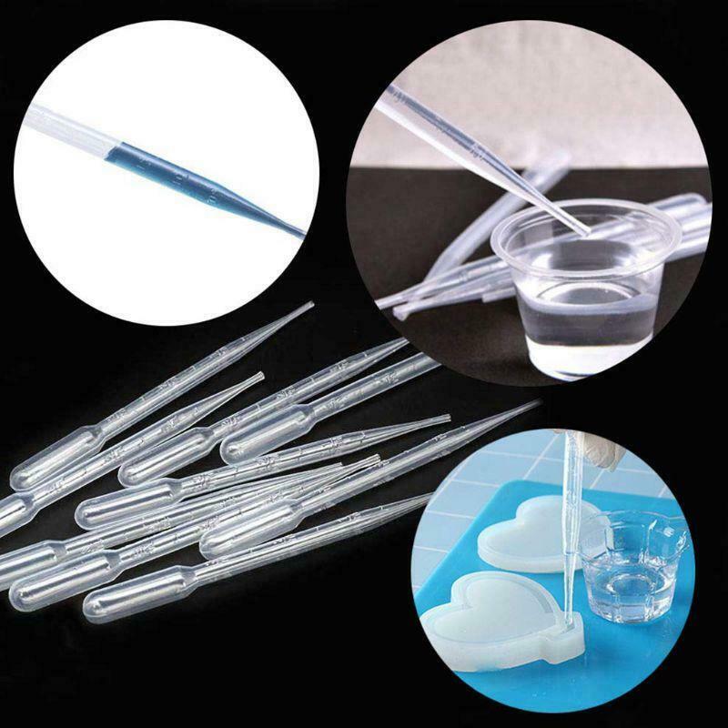 Crystal Epoxy Dispensing Mixing Stirrer Dropper DIY Measuring Cup Crafts Making