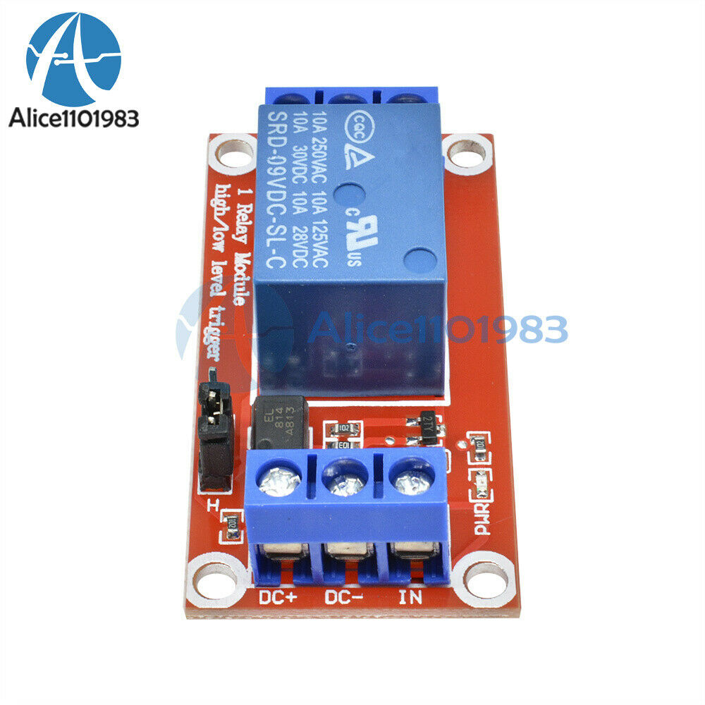 1 Channel DC 9V with Optocoupler Driver Shielded High Low Level Relay Module