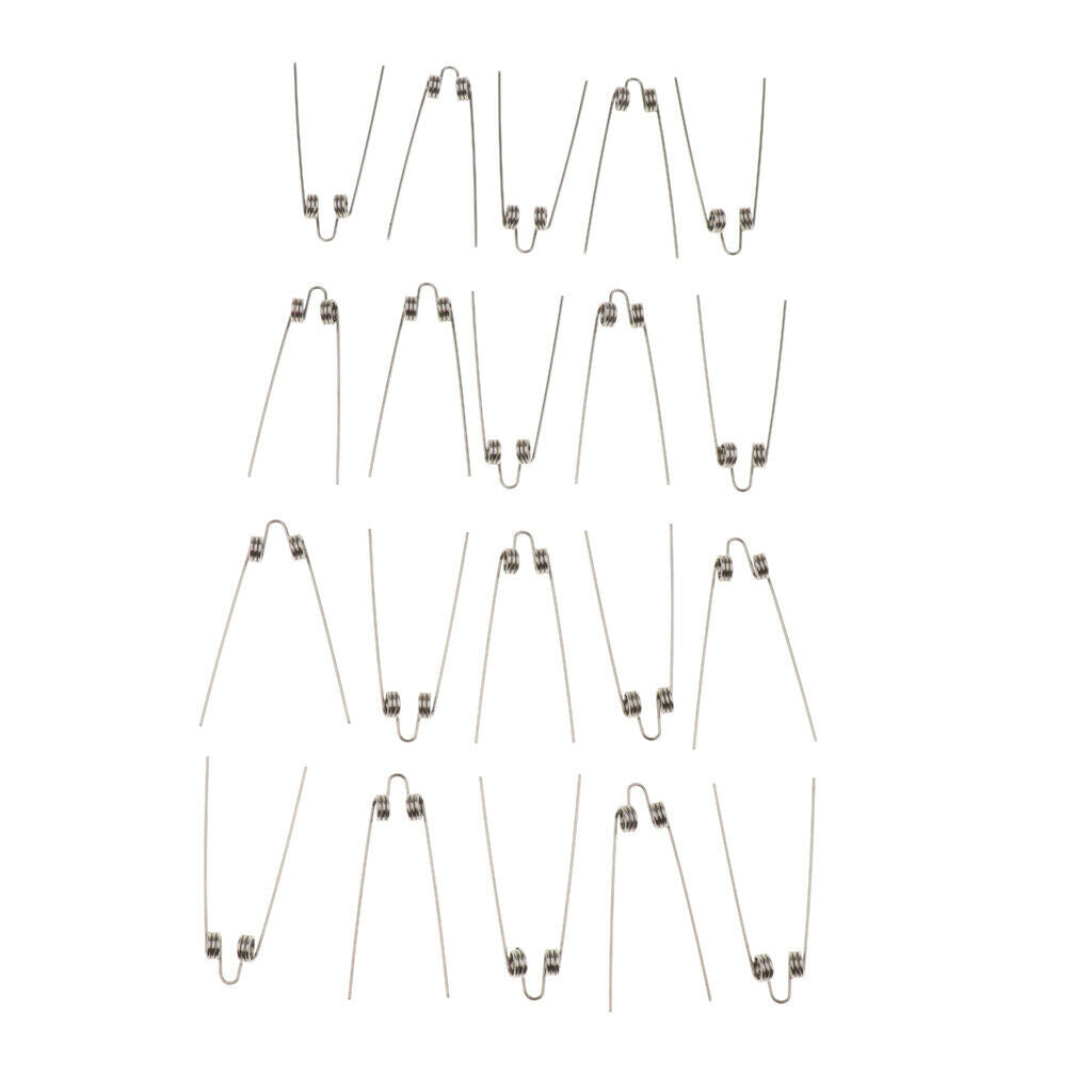 Metal Trombone/Trumpet Spit Valve Water Key Spring Accessory 20 Pcs of Pack