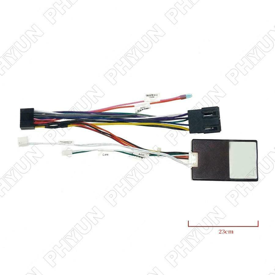For Mercedes-Benz W209 W203 Android Radio Wiring Harness With Canbus Box 16 PIN