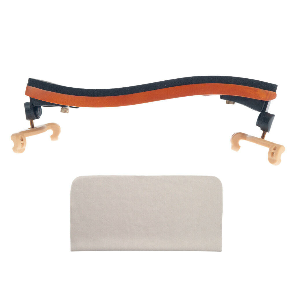 Maple Wood Violin Shoulder Rest Pad Professional Violin Accessory 4/4 3/4