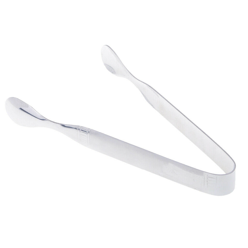 Stainless Steel Clip Ice Clamp Ice Tongs Tool Bar Kitchen Accessories 16.5cm