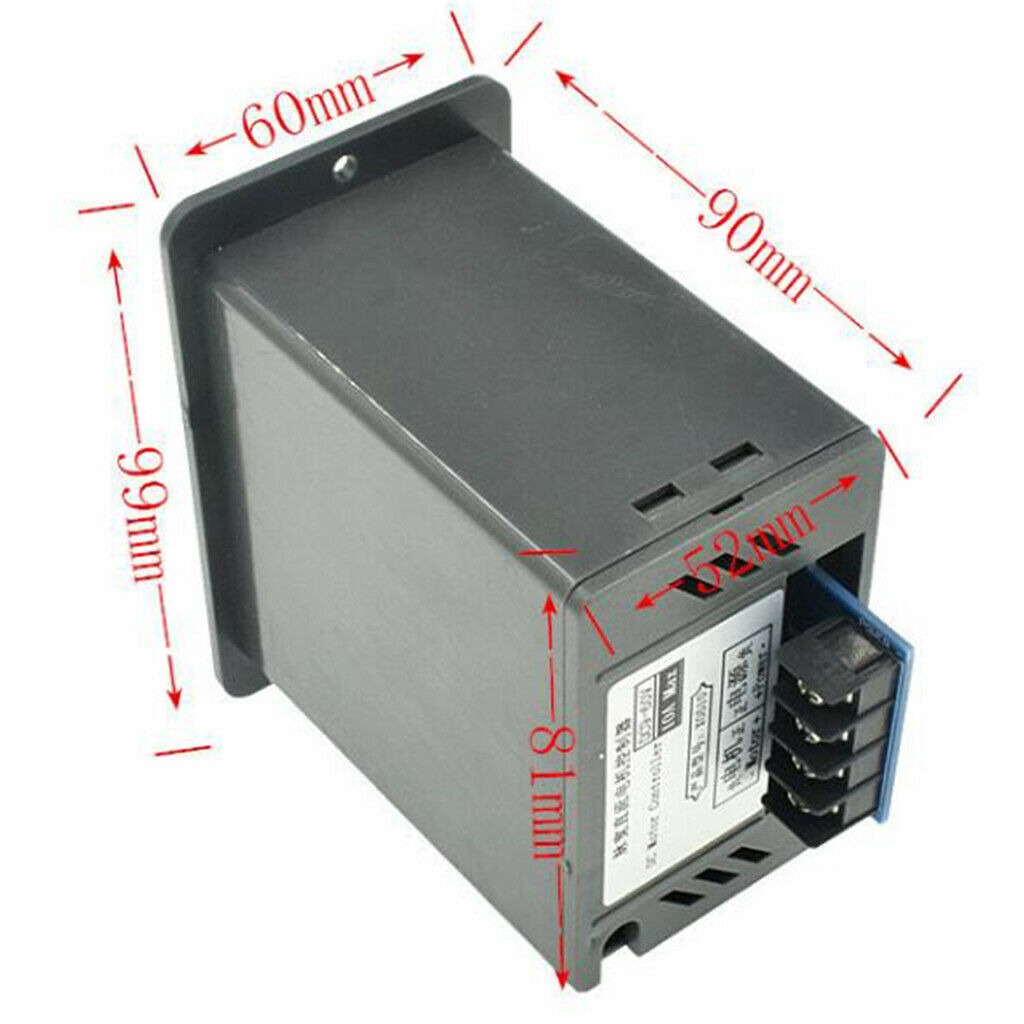 2Pcs X0510 10A & 20A DC Motor Control PWM Stepless Speed Switch ON/OFF