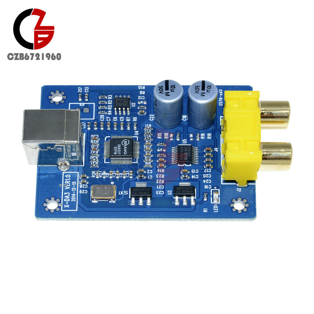 SA9227 + PCM5102A 32BIT / 384KHZ USB DAC/HIFI Asynchronous Decoder FOR android