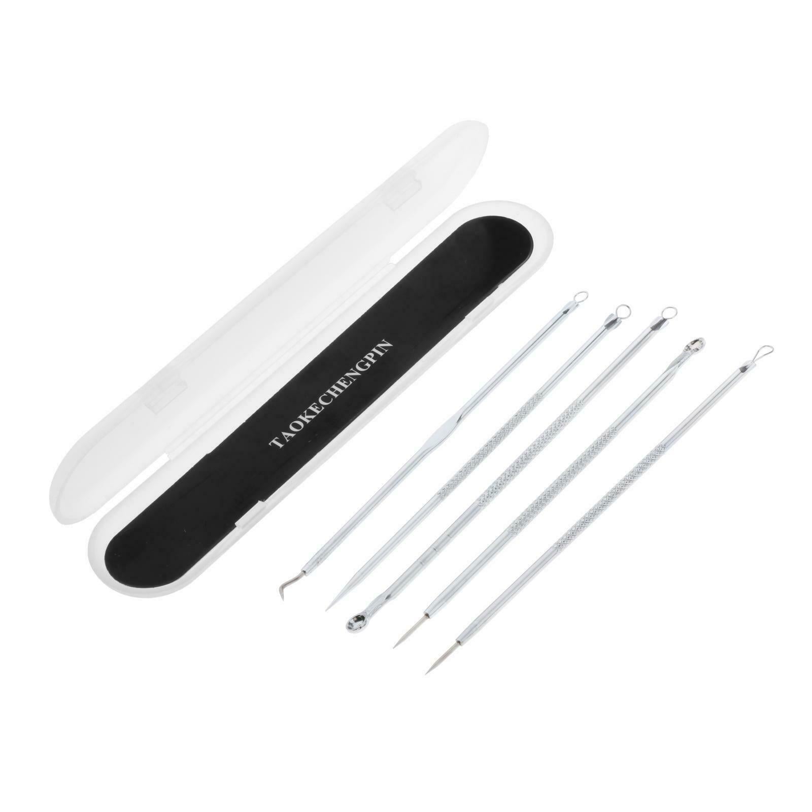 Whitehead Comedone Blemish Remover Extraction With Box for Nose Facial Pore