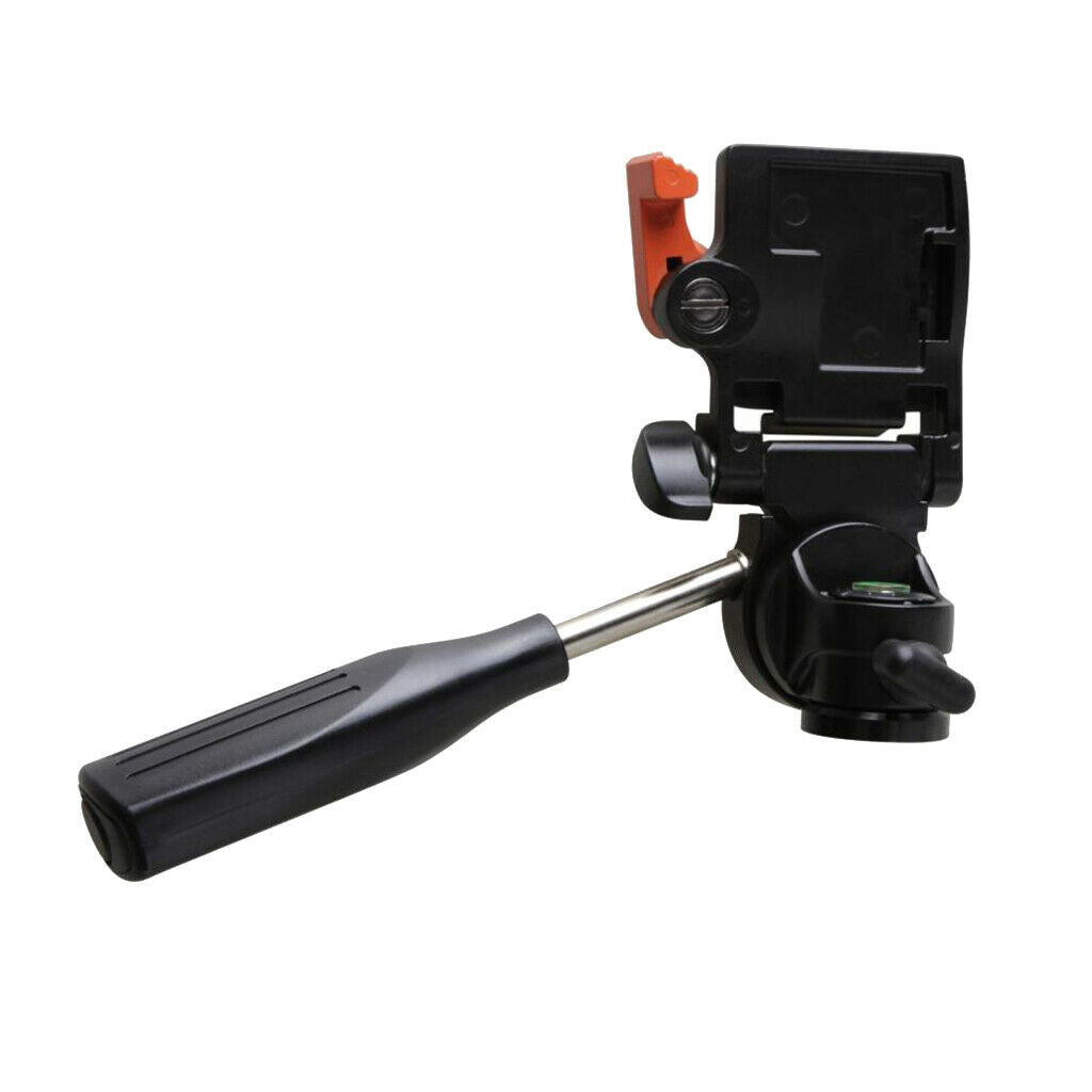 3-Way Panorama Handle Ball Head With 1/4inch 3/8inch Threaded Quick Release