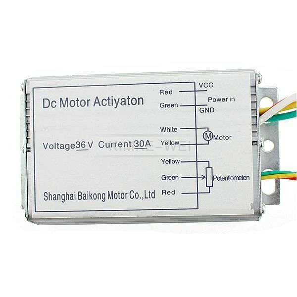 36V 30A DC Motor Speed Control PWM Controller RC Models