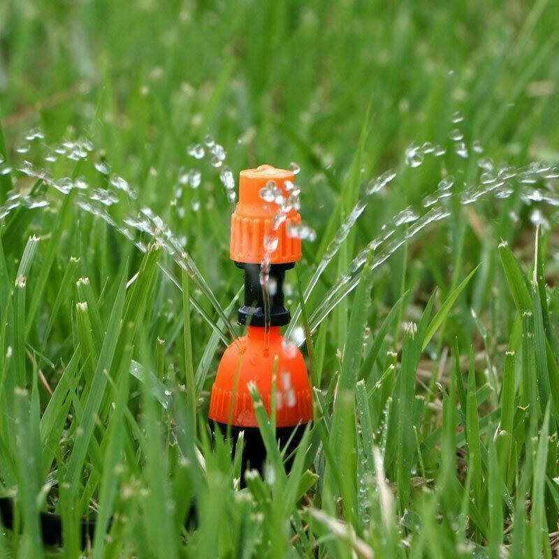 10X Lawn Garden Auto Watering Spray Sprinkler Misting Nozzle Irrigation System