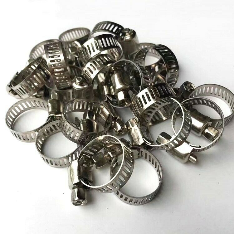 Hose Clamp Assortment Kit Fuel Line Clamp Spring Clip Water Plumbing Tube Pipe