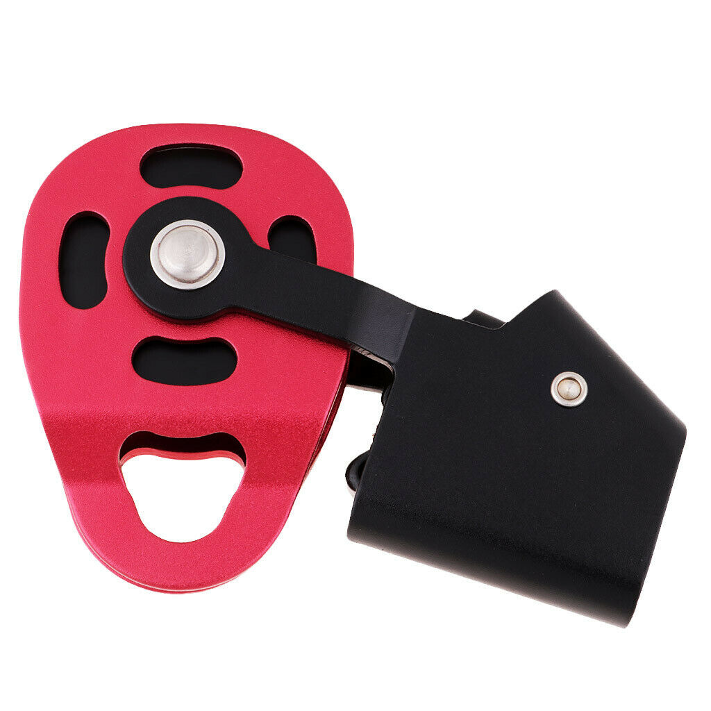 Heavy Duty Aluminum Tackle Pulley Lifter 880lb Capacity Rope Hoist