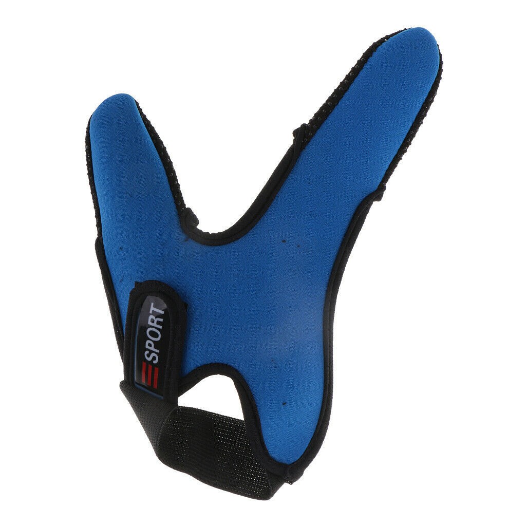Adjustable Fishing Thumb Index Finger Glove Outdoor Non-Slip Mitt for Kite