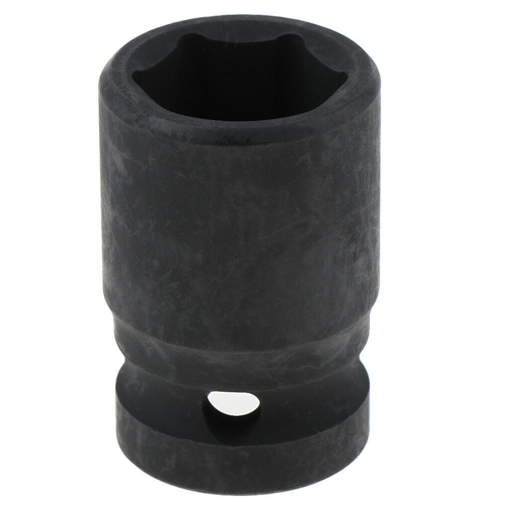 Heavy Duty 1/2'' Drive 17mm 6 Point Hex Deep Impact Metric Socket 38mm Long