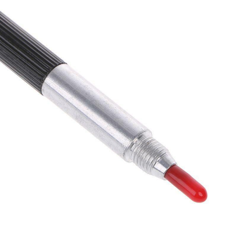 Double End Sharp Tungsten Steel Tip Scriber Clip Pen Glass Metal Marking Tool