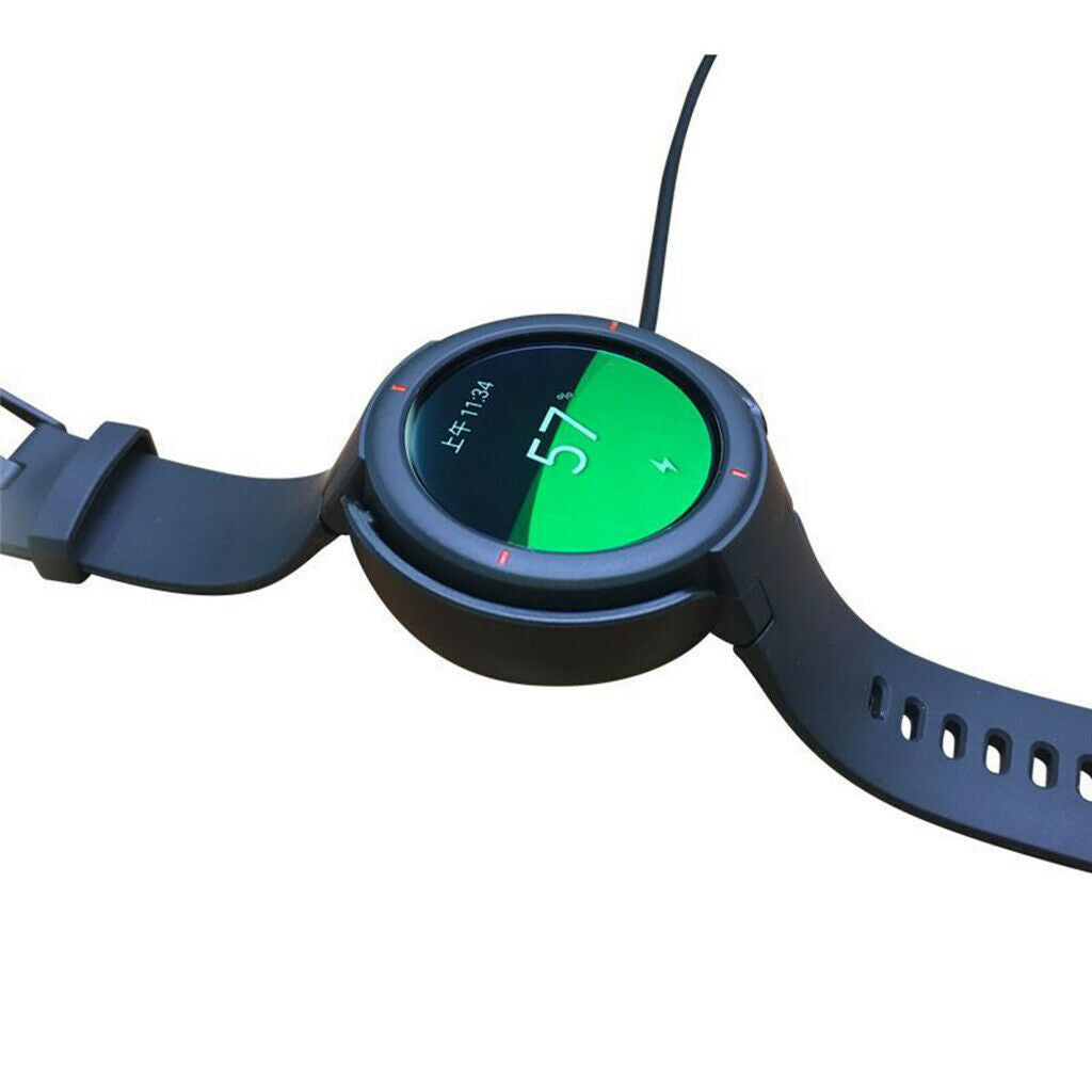 Wireless Charger Charging Cradle Dock USB Cable for Huami Amazfit 3 Watch