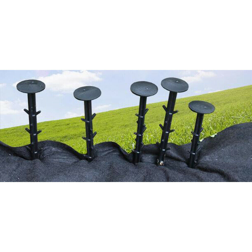 10pcs Fabric Ground Cover Fixing Tent Pegs Garden Membrane Landscape Pegs