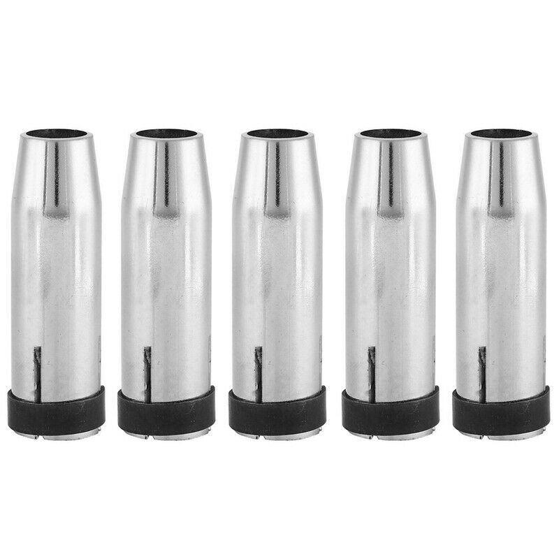 5Pcs Gas Nozzle Replacement Parts for MB 24KD MIG Welding Torch W4L9L9