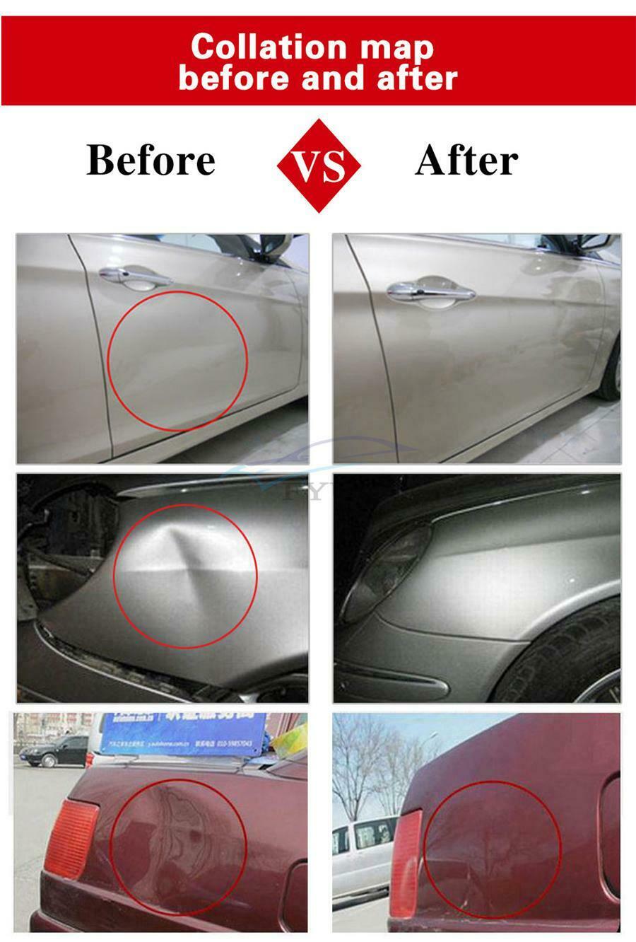 Car Body Dent Lifter Pull Tab No Paint Dent Repair Scratch Removal Tool Kit