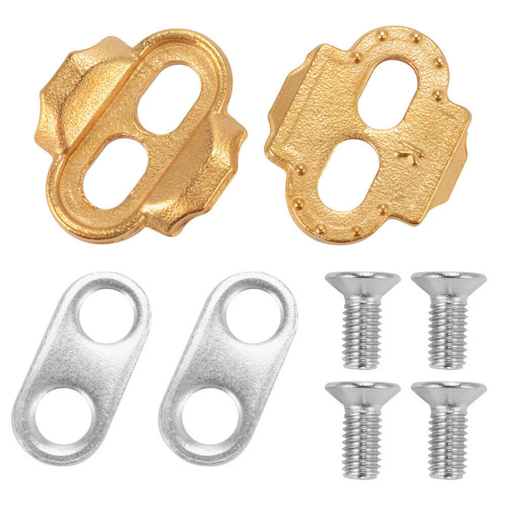 Brass Bicycle MTB Premium Pedal Cleats for Crank Brothers Egg Beater Accessory