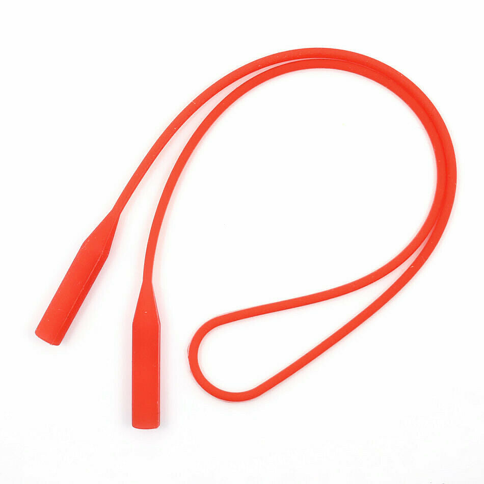 3 Pieces Silicone Eyeglasses Strap Non Slip Sports Band Long Holder 520mm