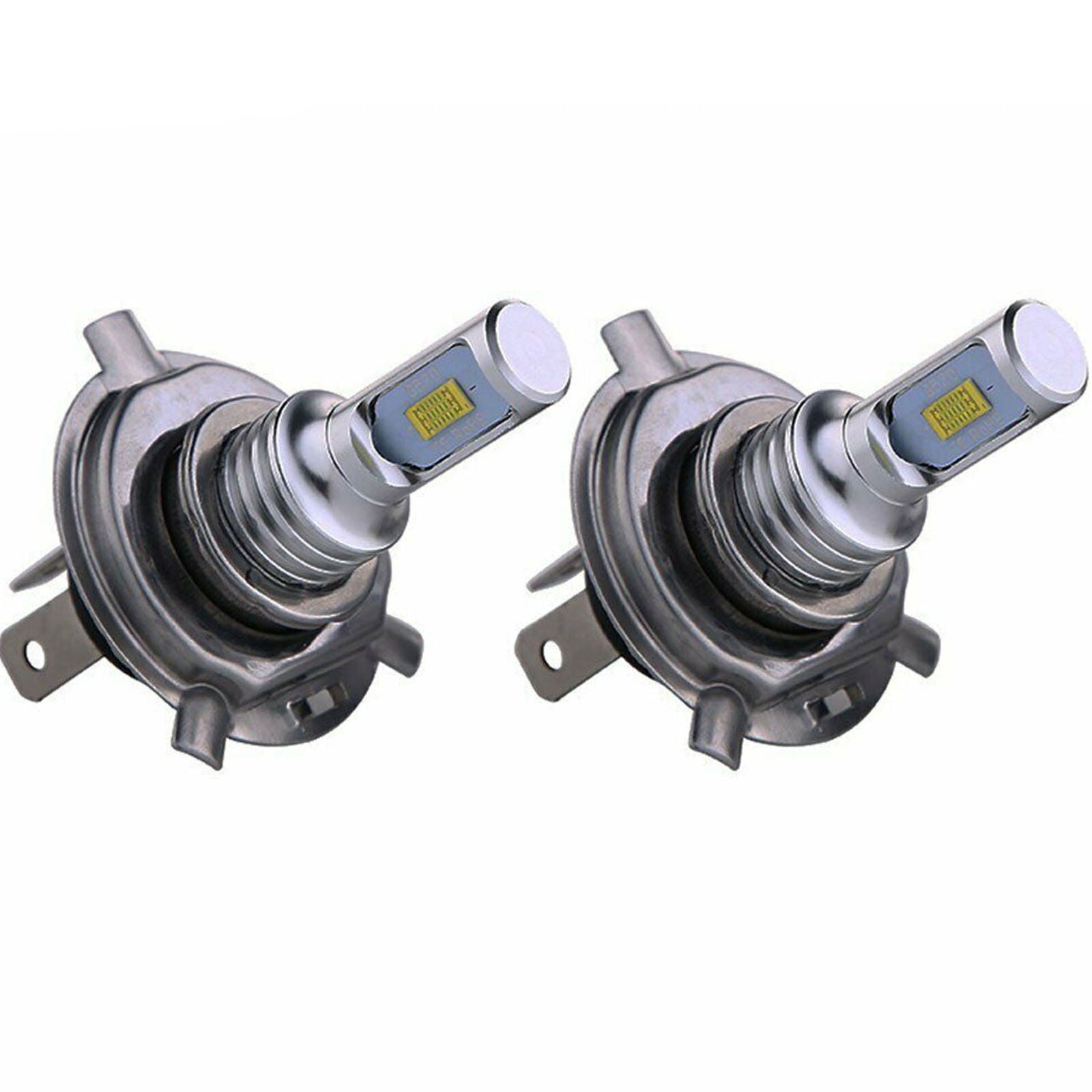 H4 LED Headlight Bulbs Kit High Low Beam 35W 4000LM Super Bright 6000K White