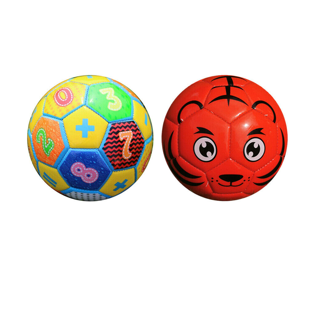2Pack Kids Soccer Ball Game Exercise Soft Colorful Foam Ball Play Ball Gifts