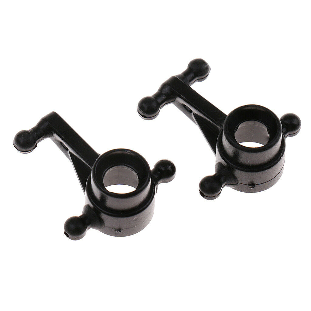 Black Front&Rear Steering Cups for Wltoys K969 K989 P929 1:24 RC Parts
