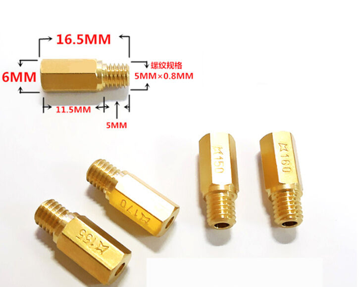 10Pcs Main Jet Carburetor Choose from 118-160
