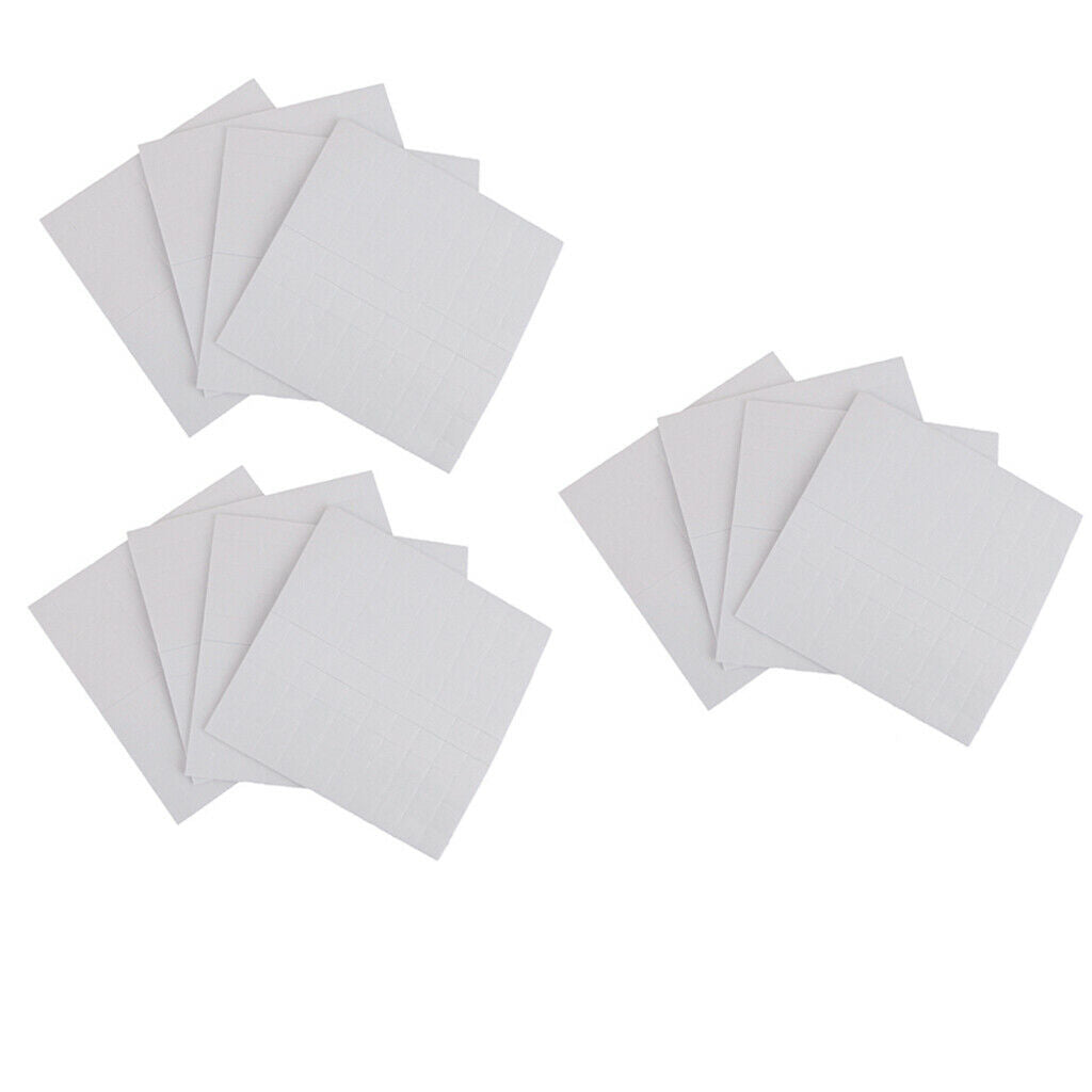24 Sheets Double Sided Self Adhesive Foam Pads Squares for DIY Art Craft 2mm