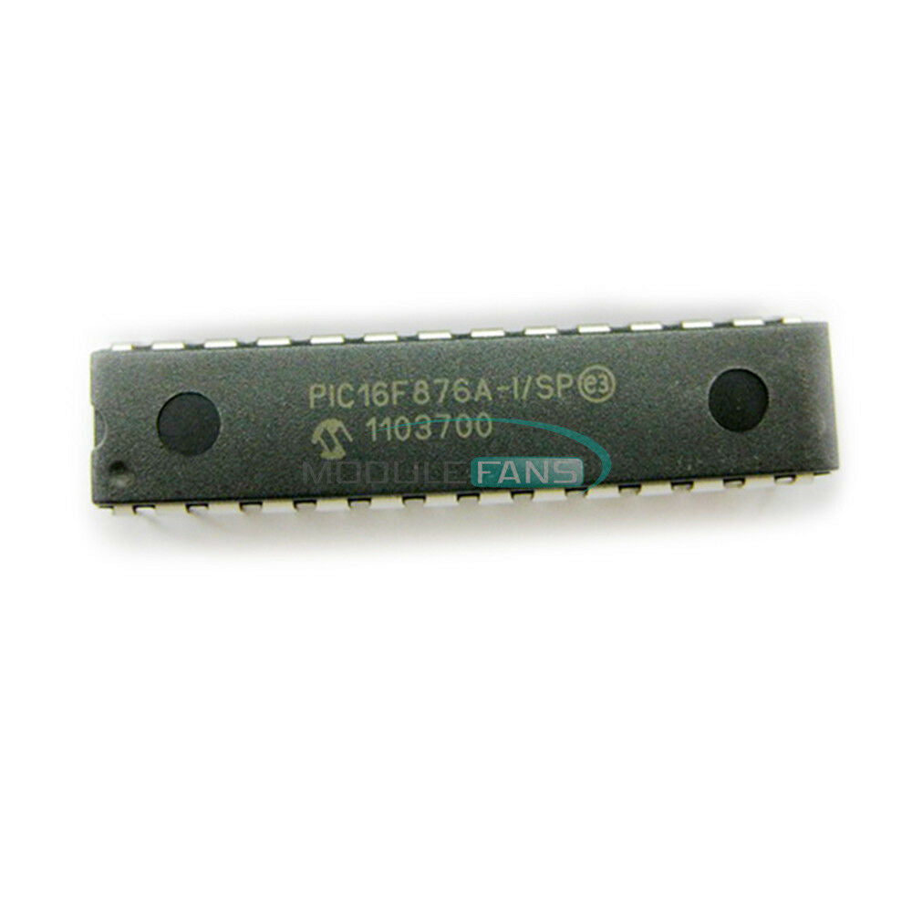 2PCS PIC16F876A PIC16F876A-I/SP DIP-28 IC MICROCHIP MF
