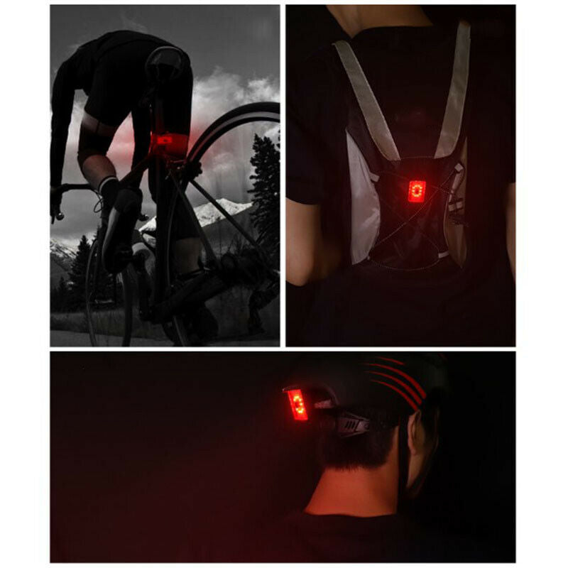 New Bicycle Light USB Safety Tail Light Bicycle Helmet Tail Lig.l8