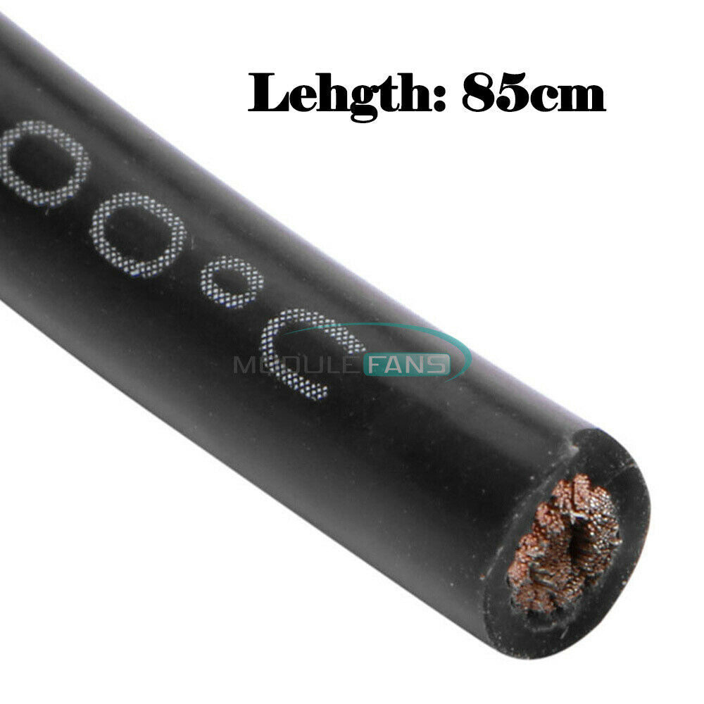 85CM Black + 85CM Red AWG Gauge Wire Flexible Copper Stranded Cables For RC