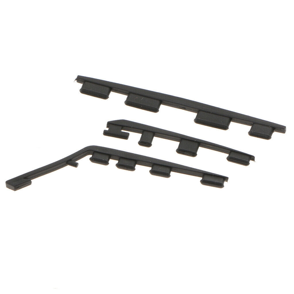 Replacement Rubber Feet Set for Sony   PS4 CUH-1000/1100 Black