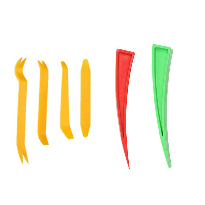 6PCS Car Door Window Enlarger Wedge Dent Repair Tool Panel Paint Auxiliary Kit