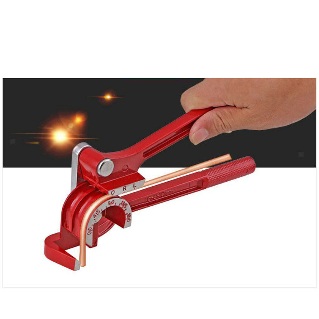 Up to 180 Degree Pipe Bender Manual Tube Metric Bending Machine 6/8/10mm