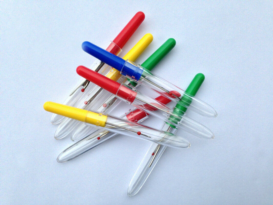 4x Plastic Handle Craft Thread Cutter Seam Ripper Stitch Unpicker Sewing Tool CH