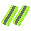1 Pair High Visibility Cycling Reflective Bands Safety Straps Bracelets