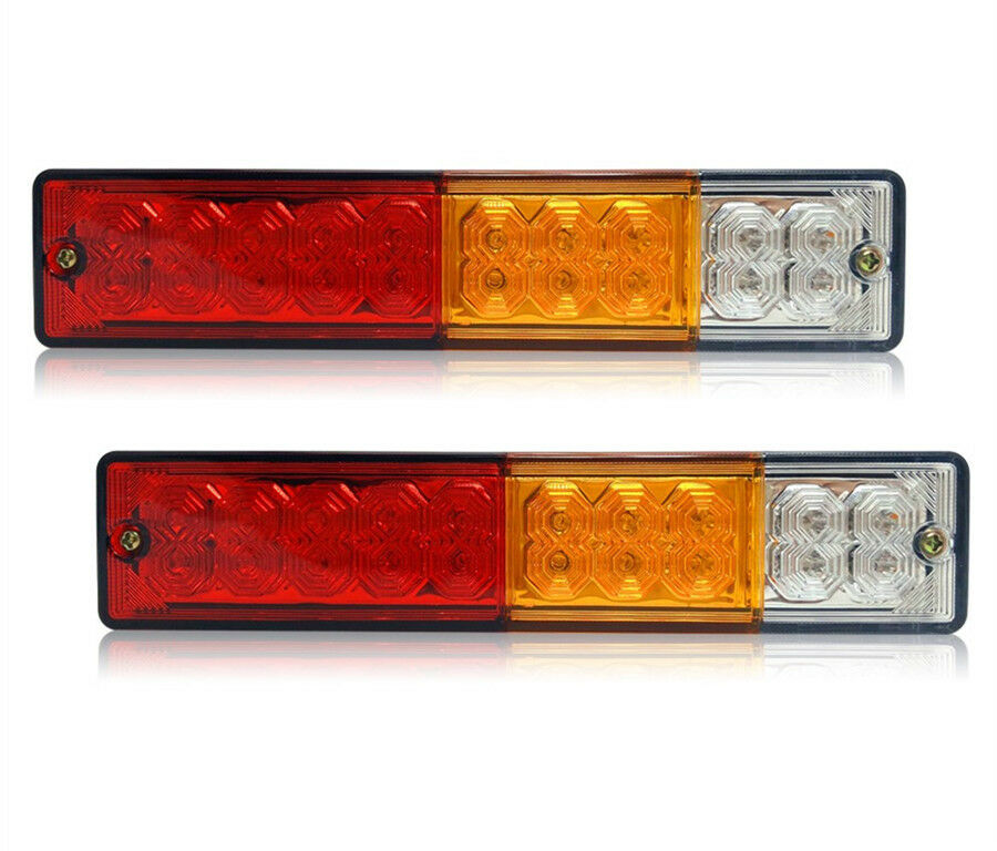 Waterproof 2PCS 12V Tail Lights Reverse Light Indicator Lamp for Most Truck