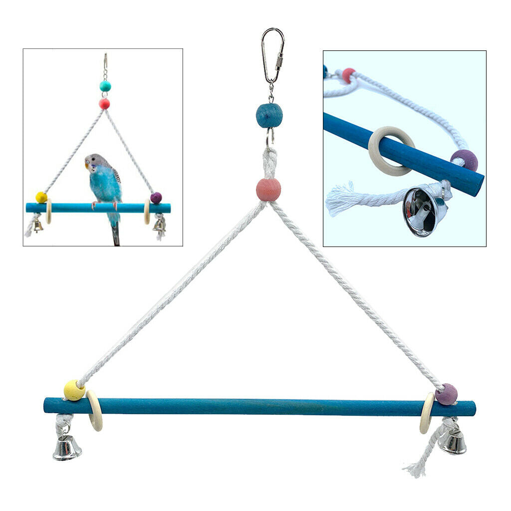 Birds Swing Birds Parrots Perch Stand Medium Birds Canary Budgie Conure