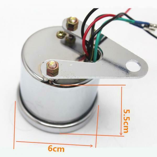 Alloy Motorcycle Backlight Speedometers Digital Tachometer