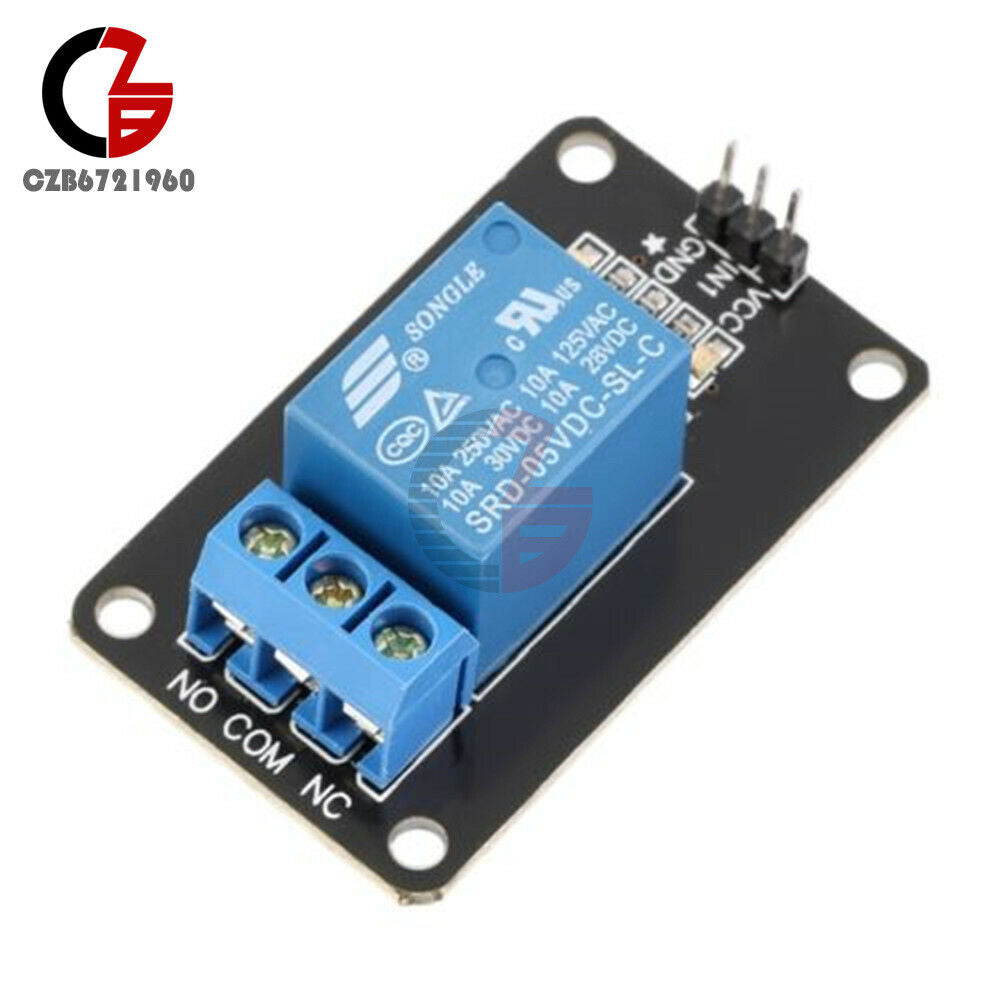 2Pcs 1 Channel Relay Module Board Shield Fit PIC AVR DSP ARM MCU Arduino 5V 3279