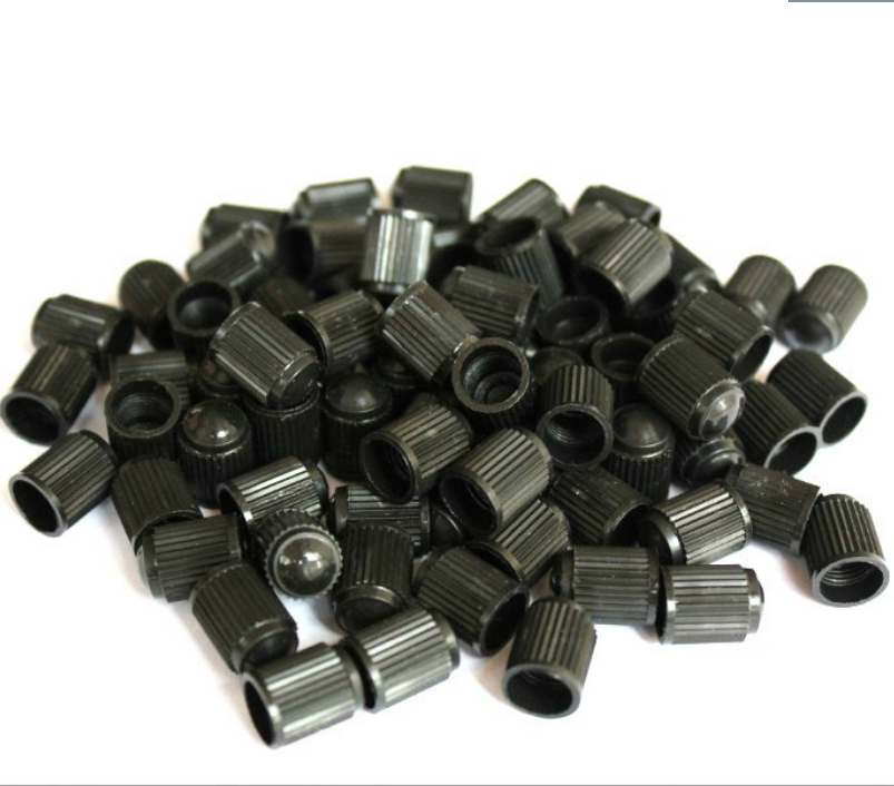 100pcs Plastic Black  Auto Car Bike Motorcycle Truck wheel Tire Valve Stem Caps
