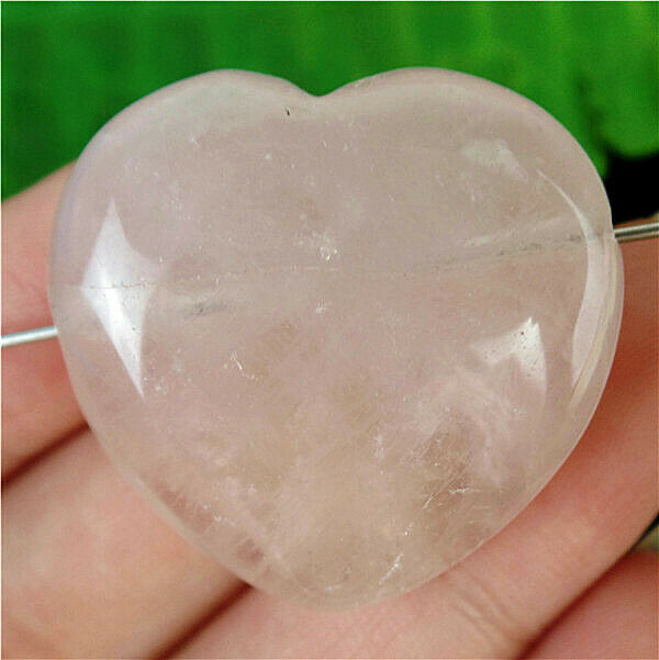 30x29x11mm Natural Rose Quartz Love Heart Height Holes Bead HL81415